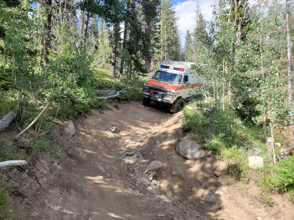 Ambulance			    on jeeptrack